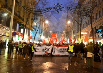 Austria: manifestación masiva contra el gobierno de la derecha