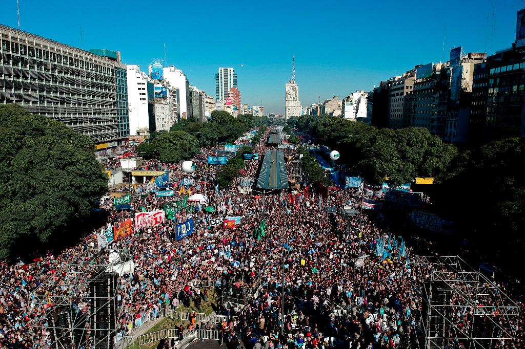 Argentina: los trabajadores y la juventud le dicen NO al FMI en las calles
