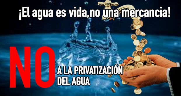 El Salvador: amenaza de la privatización del agua