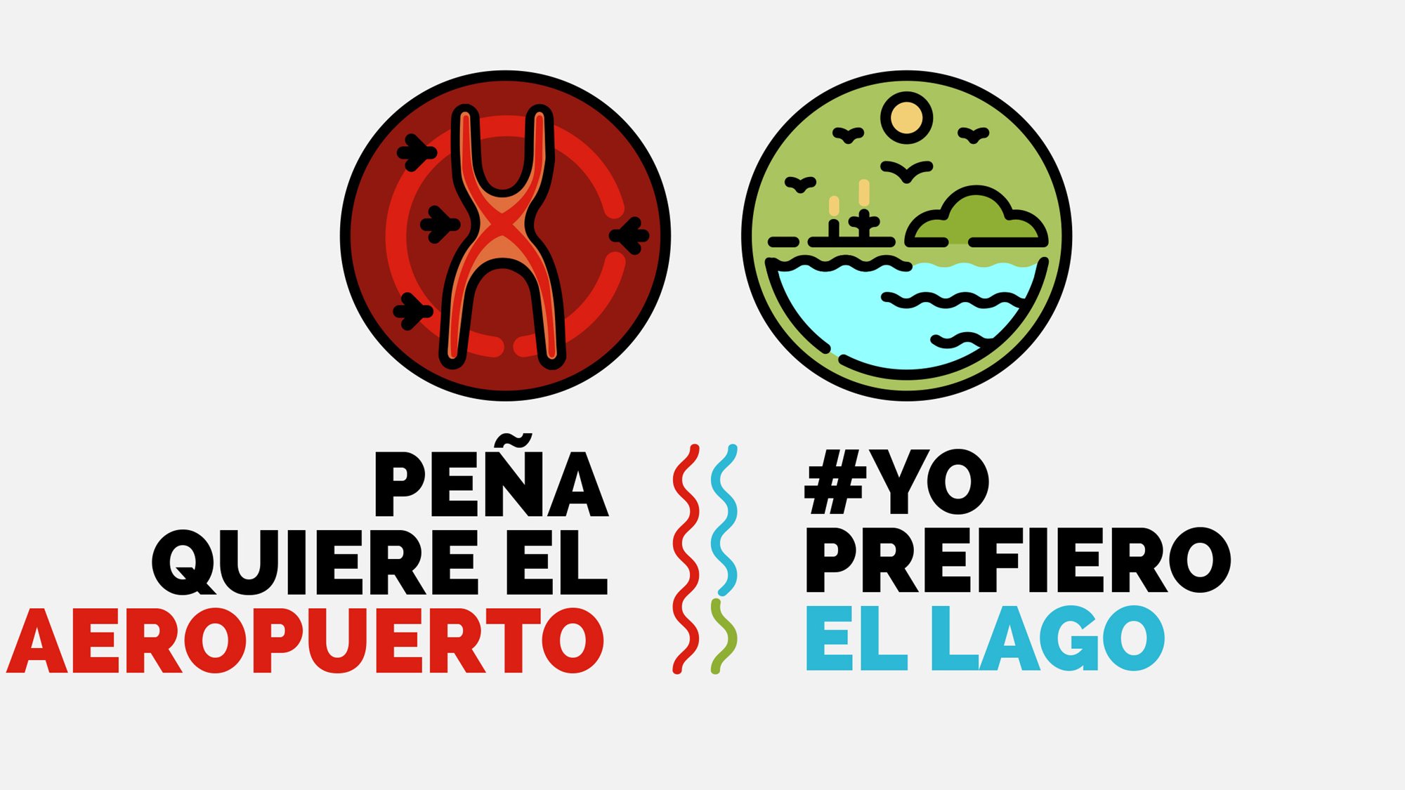 No al aeropuerto en Texcoco