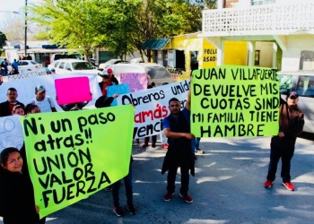 El día sin obreros en Matamoros Tamaulipas