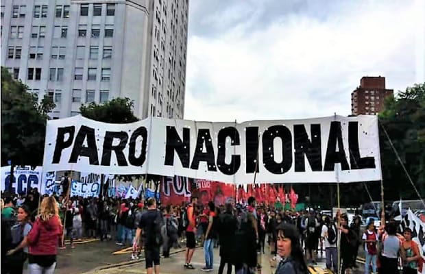 Argentina: paro 29 de mayo ¡Fuera Macri! ¡Por un plan de lucha ya!