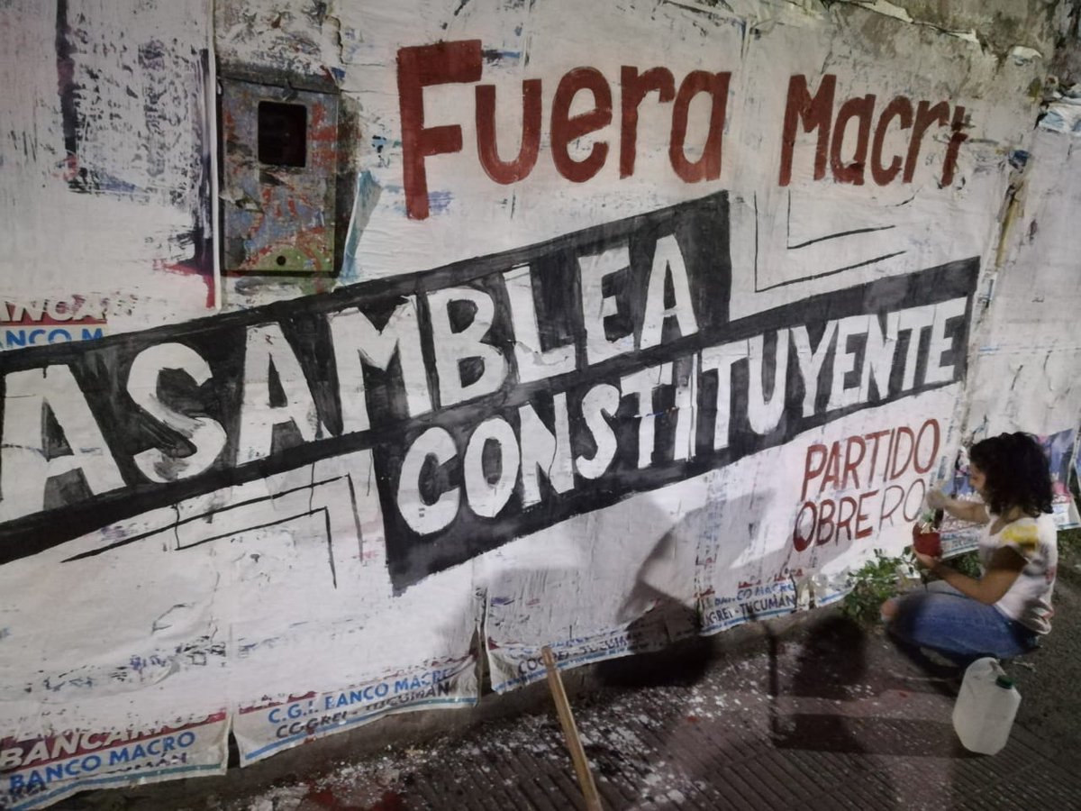 La izquierda argentina y la crisis del capitalismo: ¿Es útil la consigna de una Asamblea Constituyente?