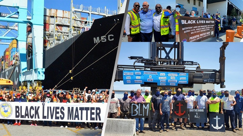 EEUU: «¡Es solo el inicio!» El CHOP y la huelga de los estibadores en el Juneteenth