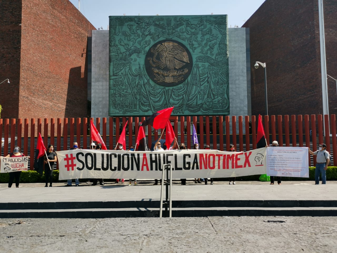 SUTNotimex pide a la Función Pública actuar contra Directiva de Notimex