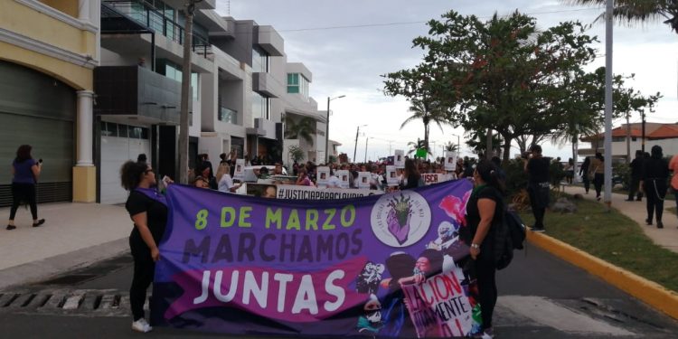 Lo que se vivió el 8M en el puerto de Veracruz