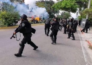 Contra la represión a los normalistas de Mactumactzá, Chiapas