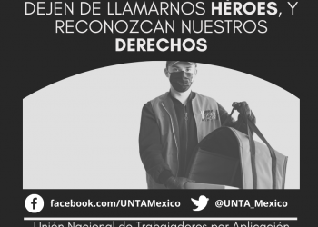 [Video] Entrevista al secretario general de la Unión Nacional de Trabajadores por Aplicación