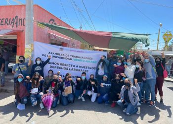 Jornada Nacional contra la Precarización Laboral en las Universidades del Bienestar Benito Juárez