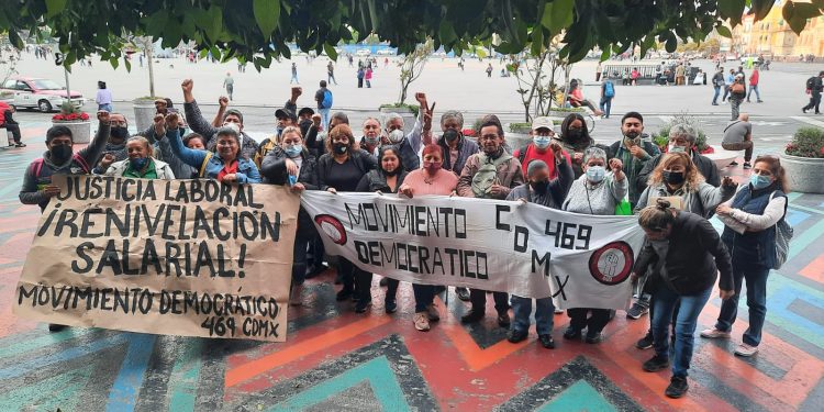 La lucha del Movimiento Democrático 469 de la Ciudad de México continúa