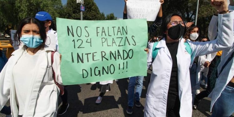 Las movilizaciones en la Facultad de Medicina, ¡la lucha por un internado digno seguirá!