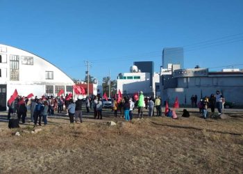 Irrumpe la policía en el predio de Vaquerías: ¡No a la represión contra el SUNTUAP!