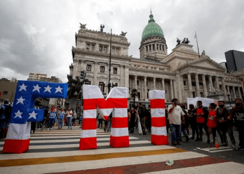 Las protestas contra el FMI y las divisiones en el gobierno argentino
