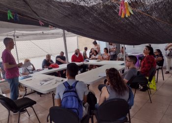 Charla en la Ciudad de México sobre la conquista española de América impartida por Jorge Martin