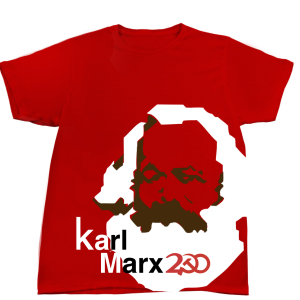 Playera Karl Marx 200 años
