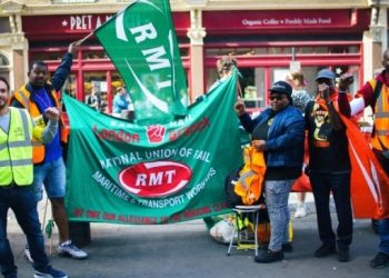 Gran Bretaña: Huelgas del RMT – La lucha de los trabajadores ferroviarios insufla confianza al movimiento