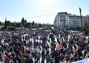 Grecia: participación masiva en la huelga general: ¡por la continuación de la lucha, no con palabras sino con hechos!