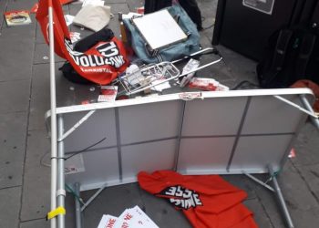 Fascistas atacan a camaradas de la CMI en Trieste, Italia