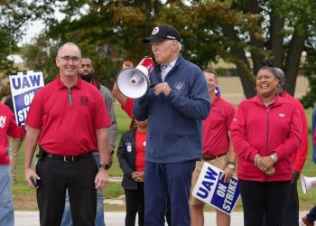Estados Unidos: los cínicos cálculos de Biden en el piquete del UAW
