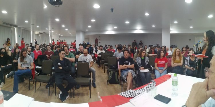 Brasil: Acto organizado por la Esquerda Marxista y el PCB RR contra las guerras imperialistas