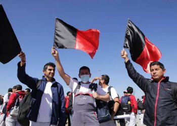 La huelga de Audi en Puebla