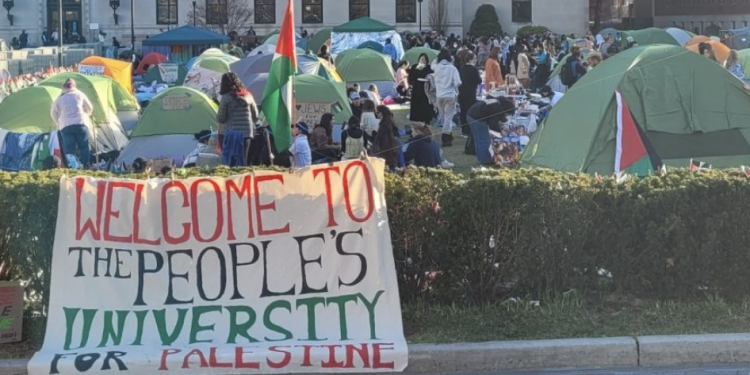 ¡Organizar la lucha de masas! Un programa comunista para intensificar los campamentos de solidaridad con Gaza