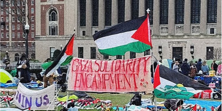 Ni un centavo, ni una bala para la maquinaria de guerra israelí – Declaración sobre la ola de protestas estudiantiles de solidaridad con Gaza