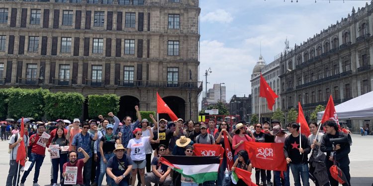 Lanzamiento de Revolución Comunista, periódico de la OCR, a nivel nacional el 1° de mayo