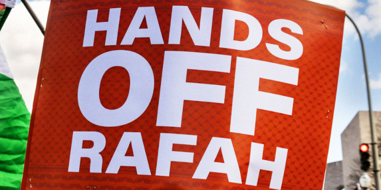 ¡Parar el ataque a Rafah! ¡Combatir el imperialismo en casa!