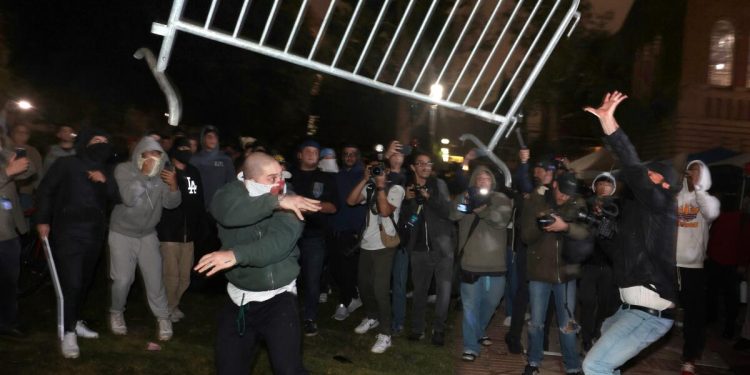 Estados Unidos: matones sionistas y la policía desatan la violencia: ¡trabajadores y estudiantes, se unen y contraatacan!