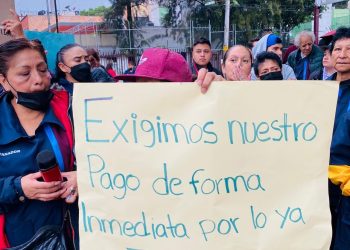 Las protestas de los trabajadores de limpieza evidencian la precariedad laboral en el Politécnico