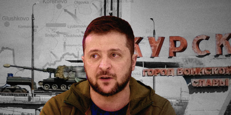 La increíble aventura del señor Volodímir Zelenski en Kursk