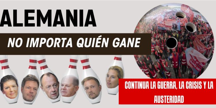 Elecciones alemanas: gane quien gane, ¡la guerra, la crisis y la austeridad persisten!