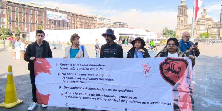 En contra de los despidos en el IEMS y por el debido proceso
