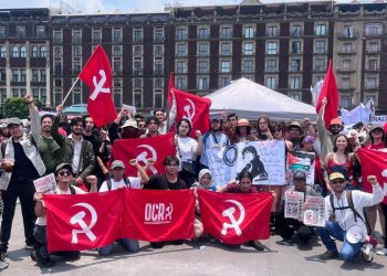 La intervención de los Comunistas Revolucionarios el 1° de Mayo en México