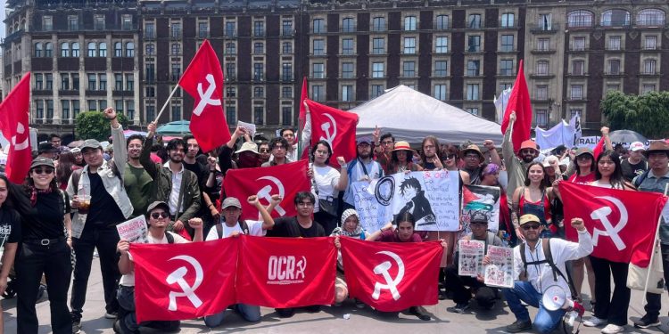 La intervención de los Comunistas Revolucionarios el 1° de Mayo en México